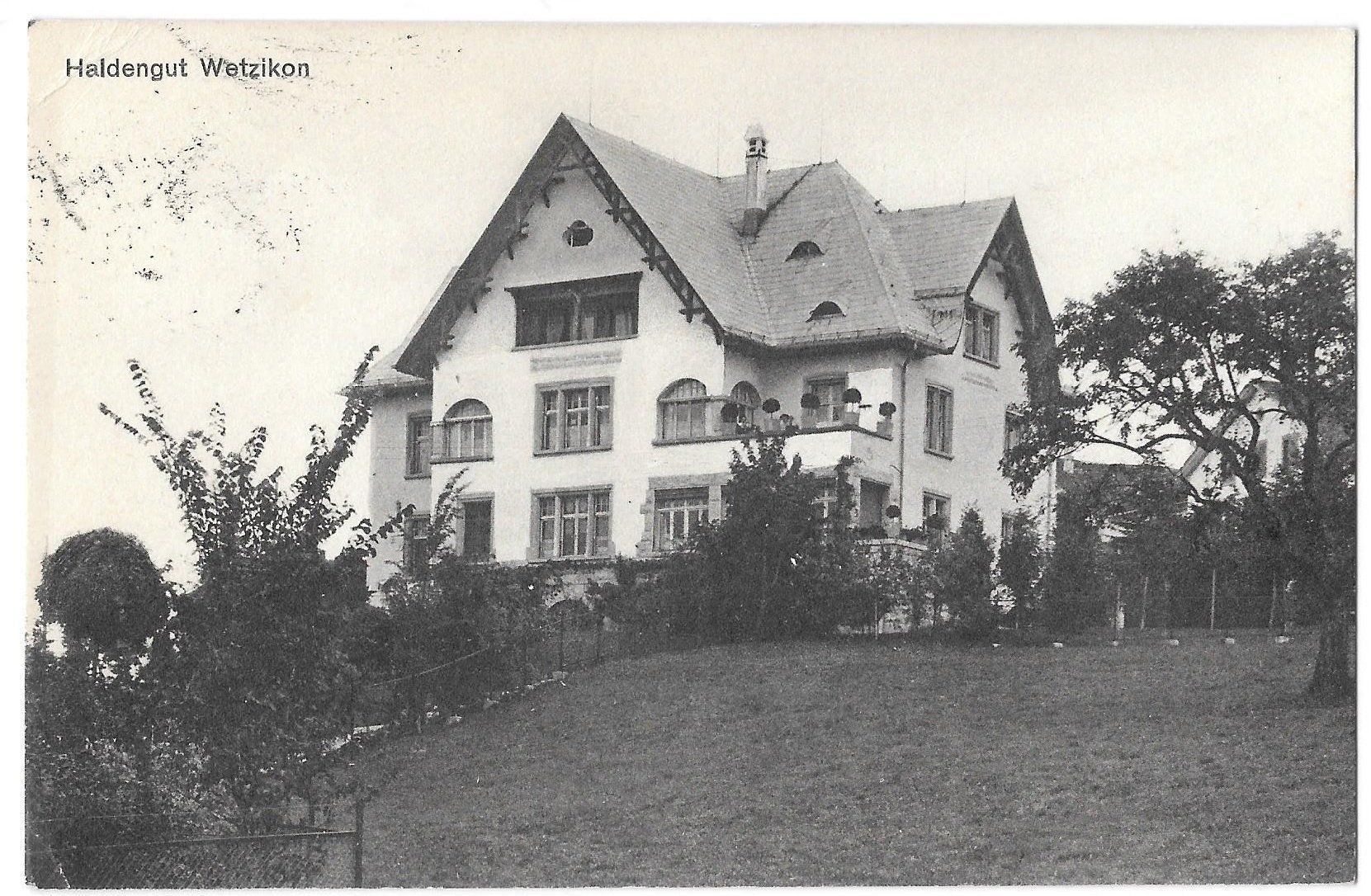 Cartoline postali: Wetzikon Haldengut – Usato da Olten venduto da clotaldi