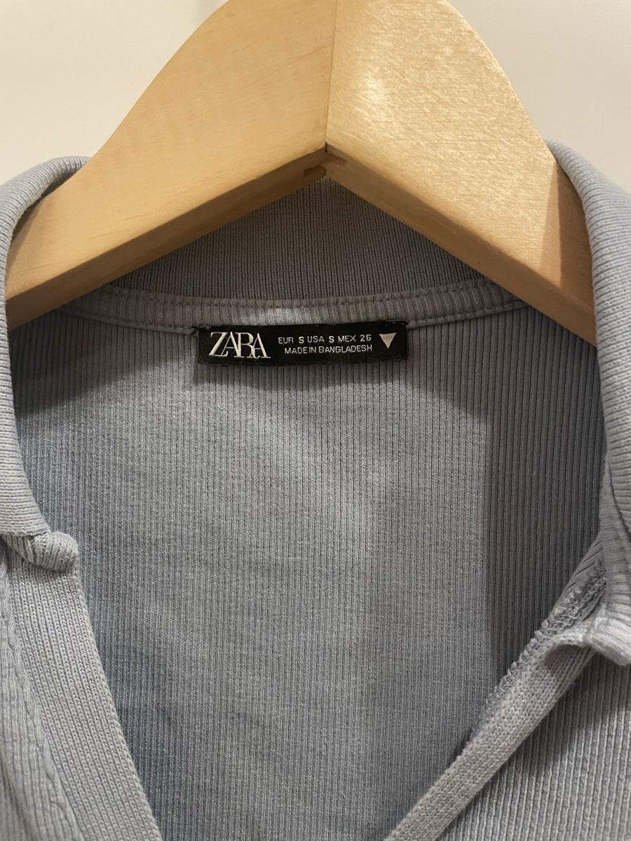 Zara Top: Zara cropped Top, hellblau, Gr. S, neuwertig – Nuovo (secondo la descrizione) da Malix venduto da fred_59 2