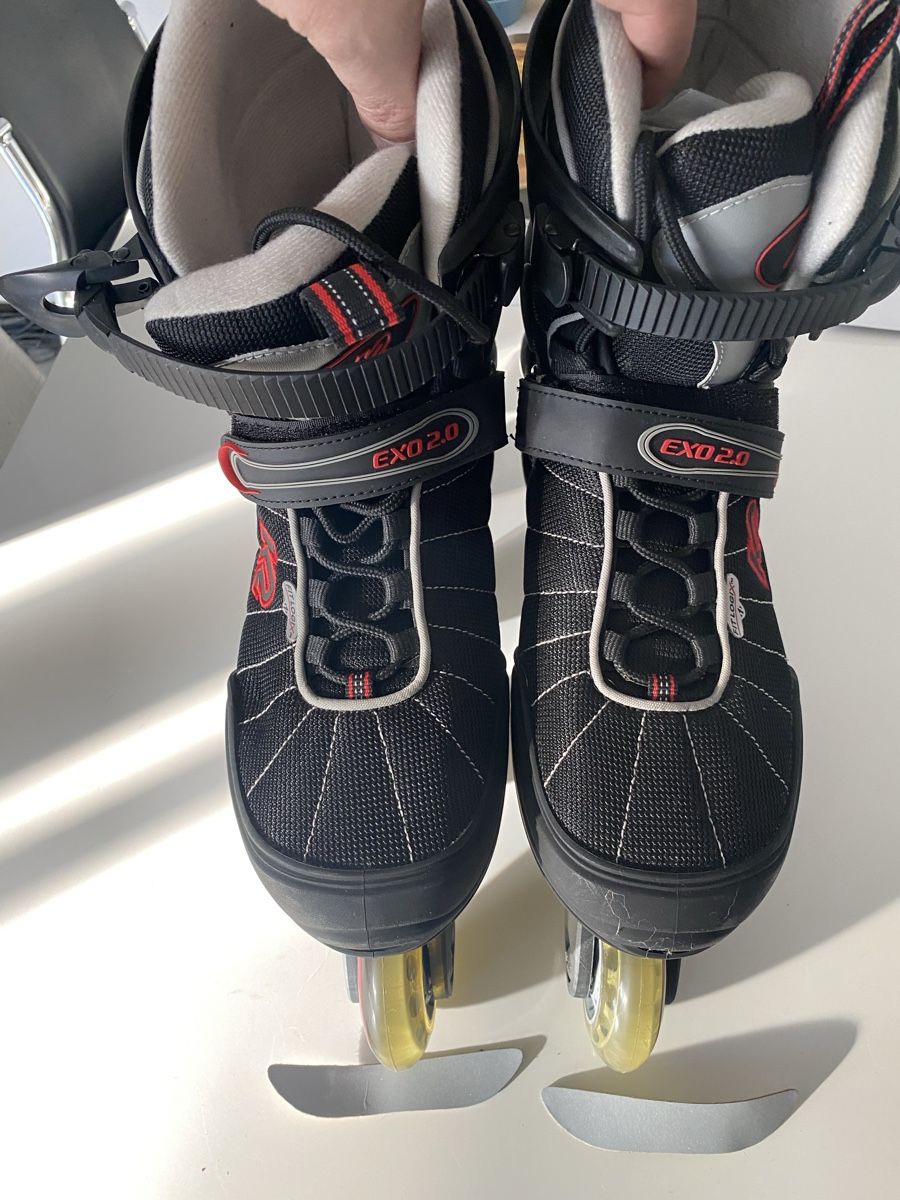 K2 Inline-Skating & Rollschuhe: Rollerblades und Gelenkschutz – Neu (gemäss Beschreibung) aus Emmenbrücke von ste_2t9w 3