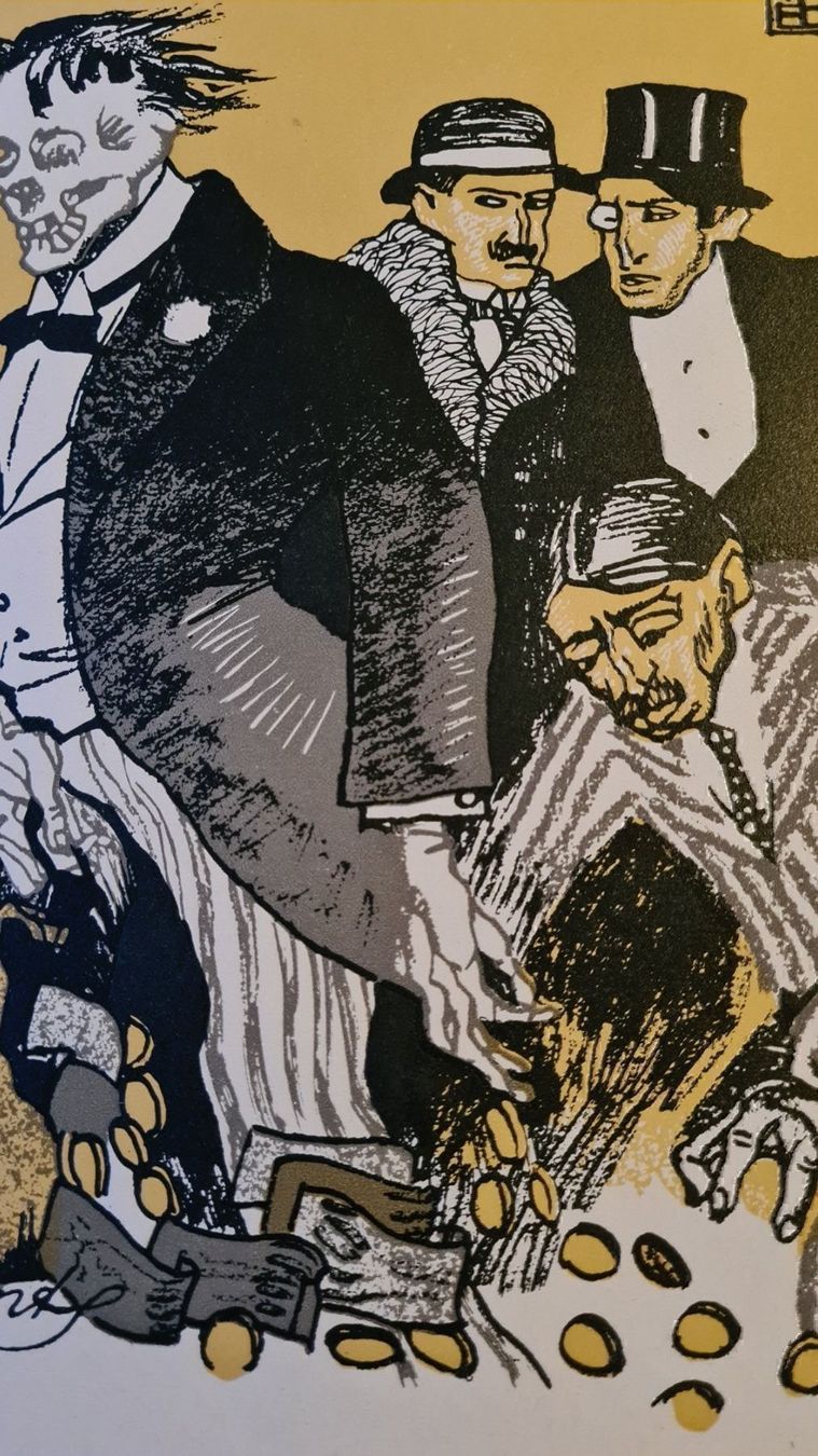 Grafiken & Lithographien: Edmond Bille Farblithografie "un dance – Gebraucht aus Emmenbrücke von Kunstankaufverkauf9 3