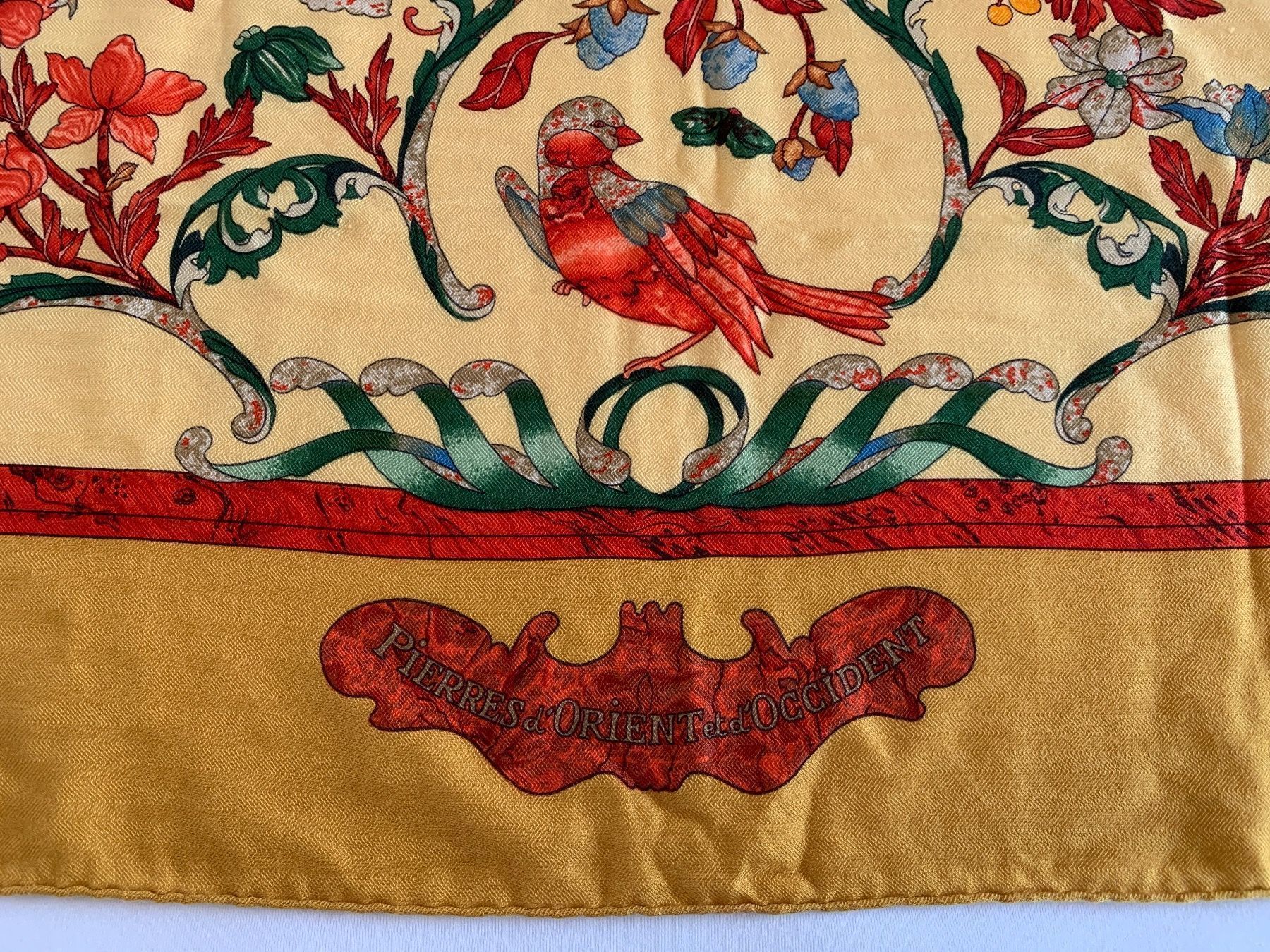 Hermès Foulards, Tücher & Schals: HERMES 140 Kaschmirschal Vintage – Neu (gemäss Beschreibung) aus Bützberg von Alexaborn 2