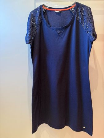 Esprit Sommer-Nachtshirt in Dunkelblau, Grösse M