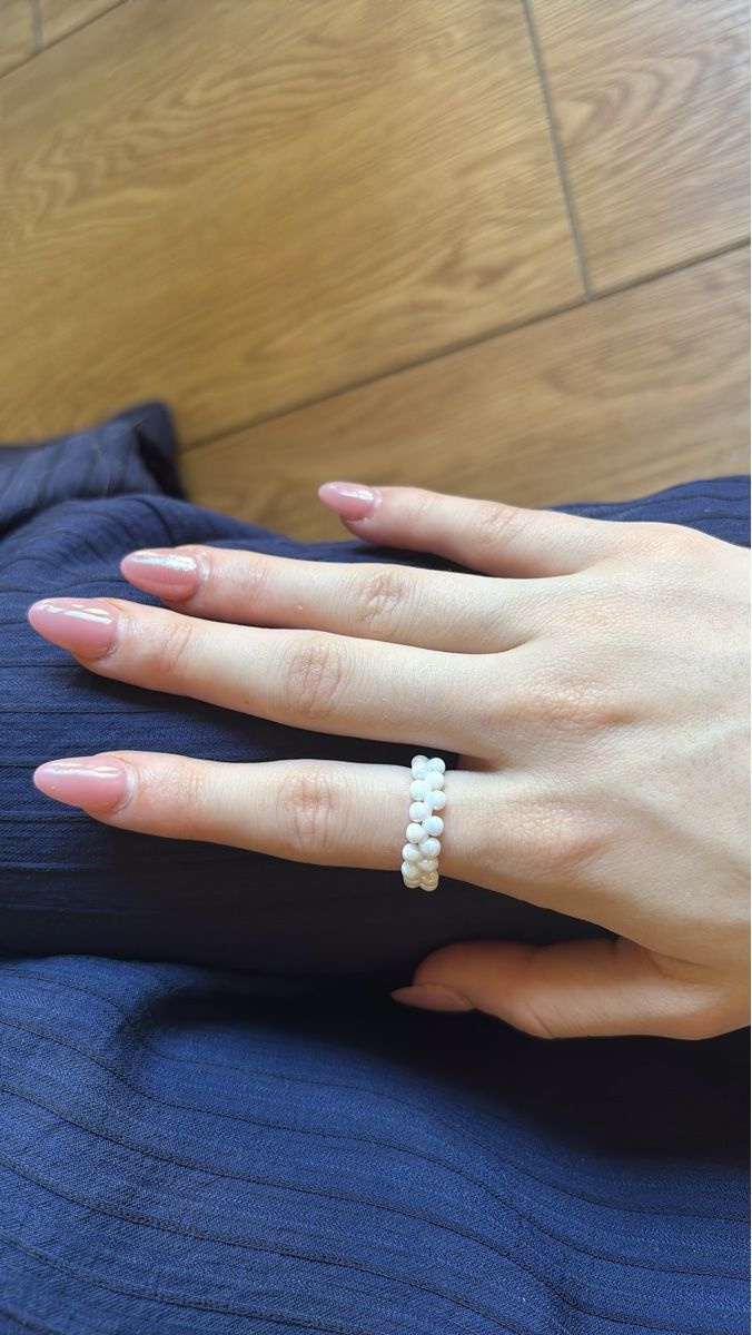 Anelli: Ring mit weissen Perlen Grösse – Usato da Münchenstein venduto da ali_ff75