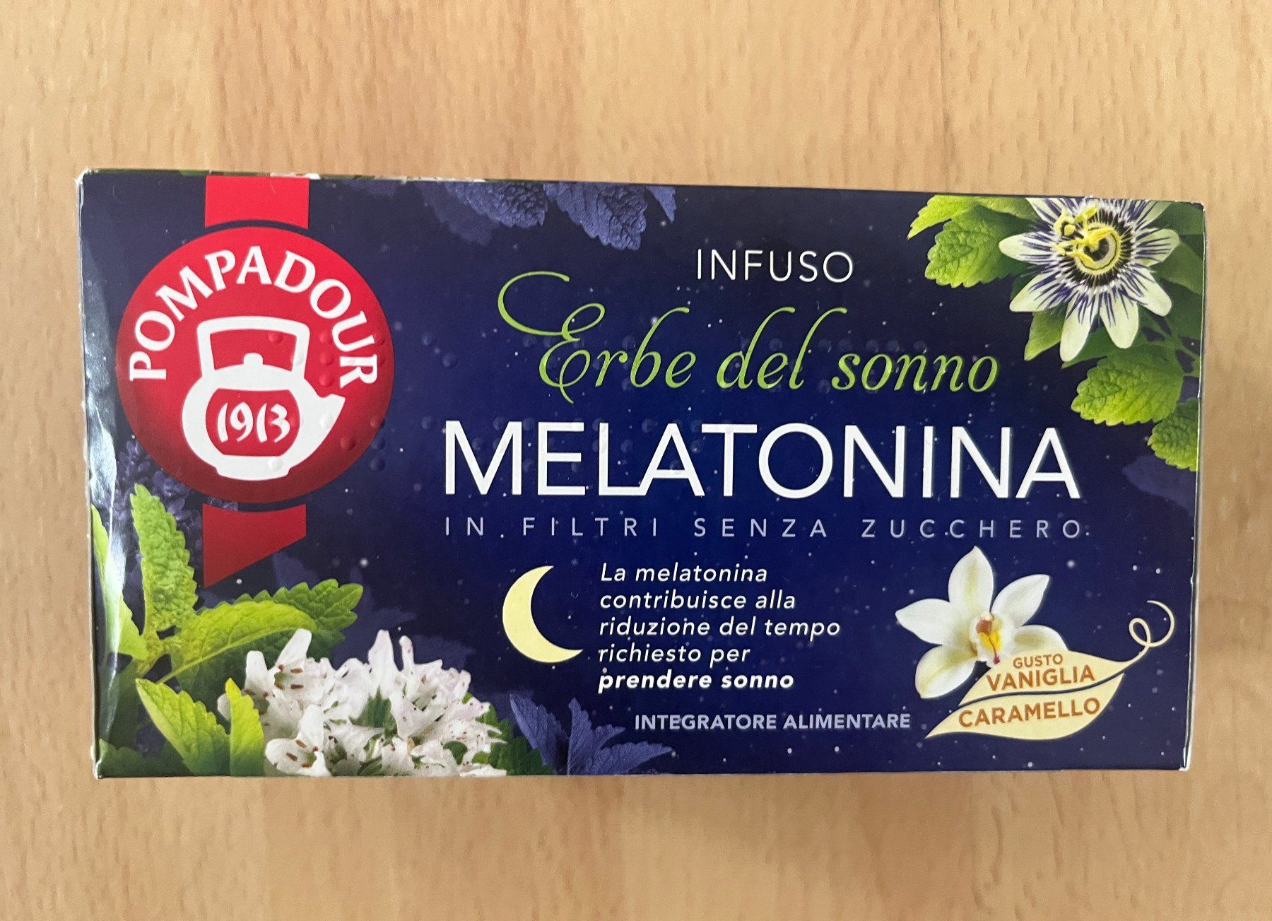 Cibi & Specialità: 16 Teebeutel, POMPADOUR, MELATONINA – Nuovo (secondo la descrizione) da Zürich venduto da fbsm
