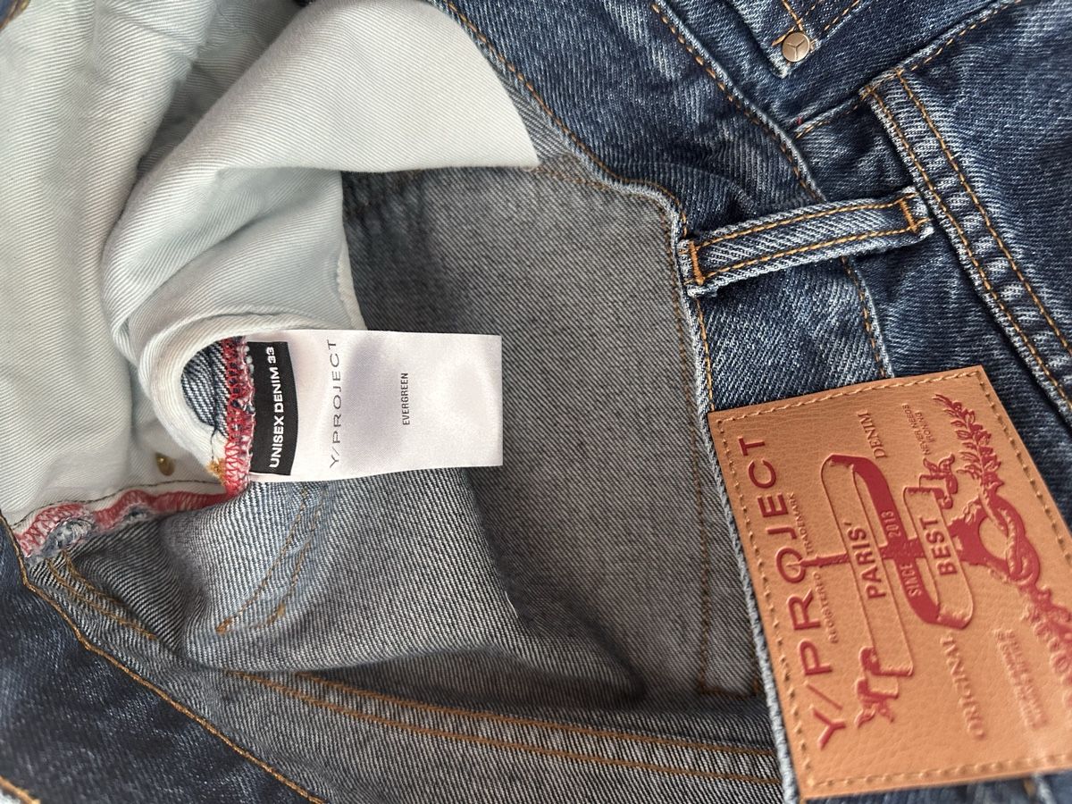 Jeans: Y/Project Cowboy Pants – Nuovo e nell'imballaggio originale da grenchen venduto da Vykon 2