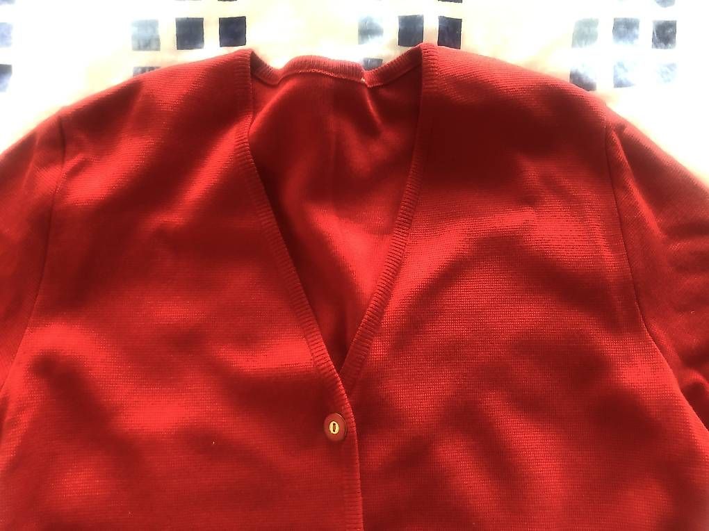 Maglioni & Felpe: Rote Strickjacke – Usato da Basel venduto da anna123456789 1