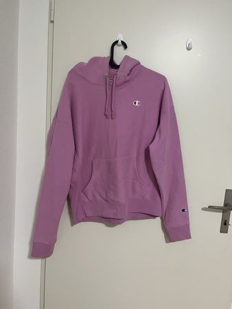 pink champion hoodie