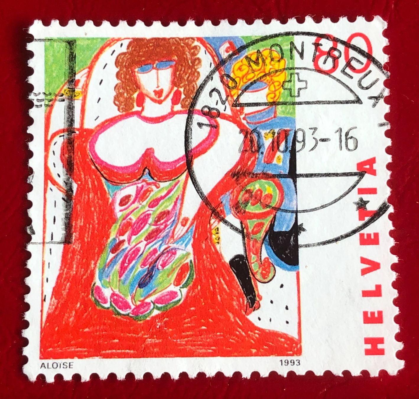 Tutti i francobolli: CH Briefmarken mit Stempelt    – Usato da Aarau venduto da Billa007