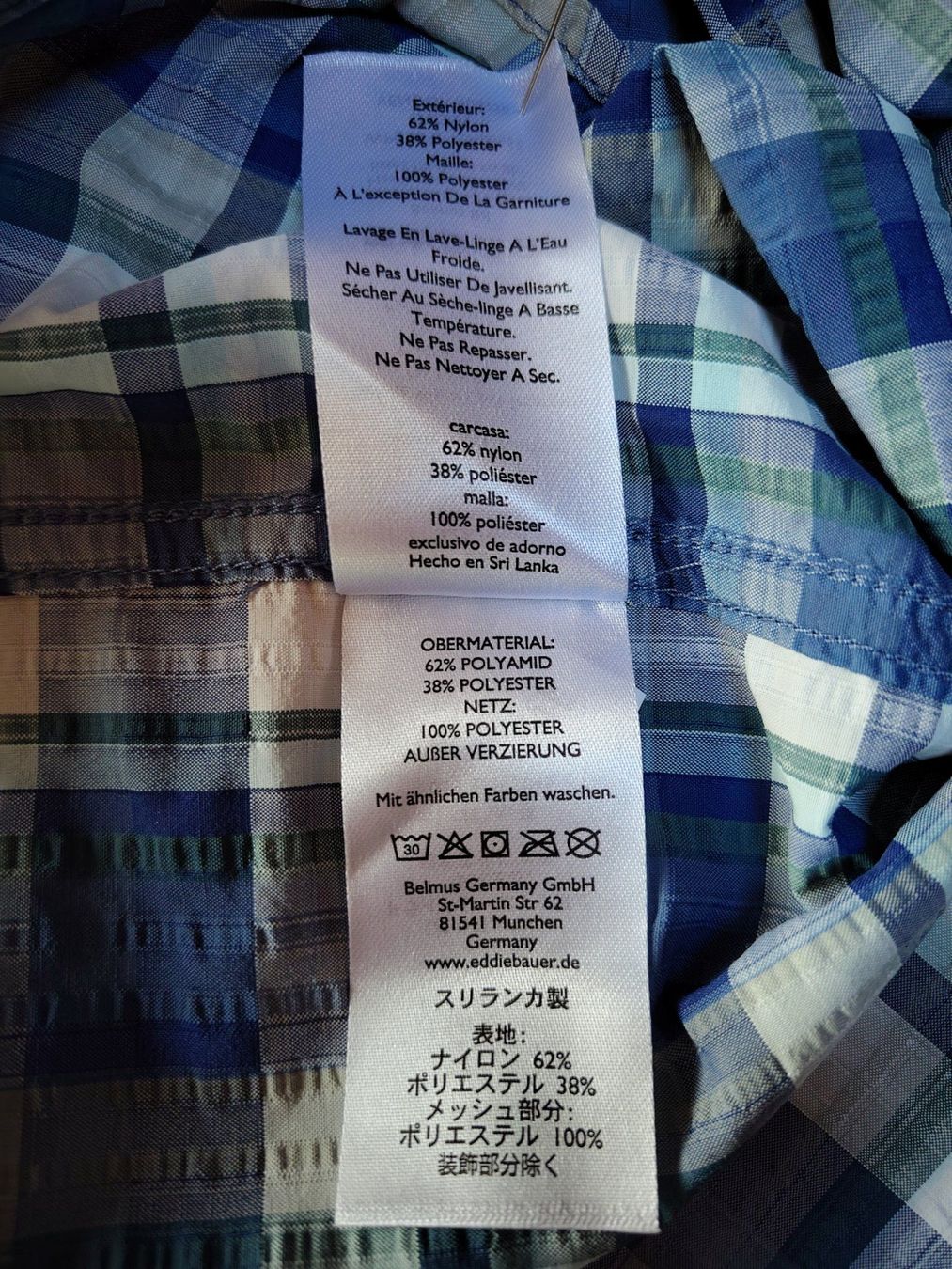 Eddie Bauer Chemises: Wanderhemd, EDDIE BAUER, fast neu – D'occasion à Seuzach par NaehdesignMirjam 7