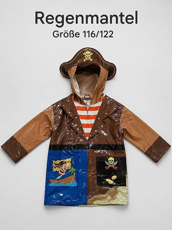 Jacken & Mäntel: Regenjacke 116 / 122 – Gebraucht aus Heimenhausen von Mapele