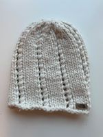 The North Face Strickmütze Beanie Wintermütze weiss creme