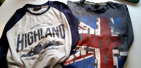 Langarm T-Shirt 3x 164