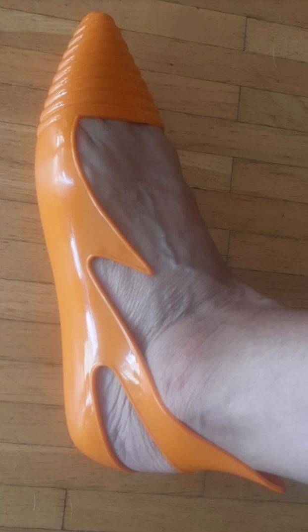 Mugler Scarpe da donna: Rare ballerines Thierry Mugler vintage – Usato da Chêne-Bourg venduto da chsandra34 1