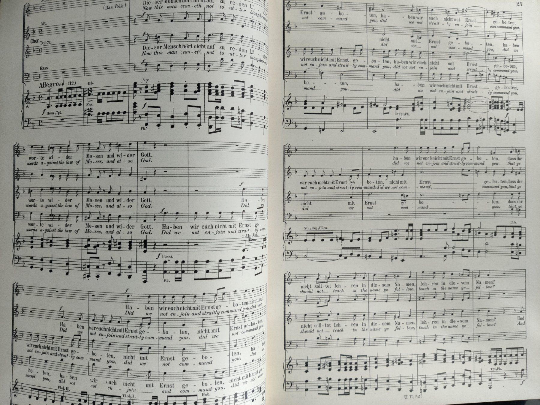 Bücher: Edition Schott - Mendelssohn - Klavier-Auszug mit Text – Gebraucht aus Muttenz von IkaSul 3