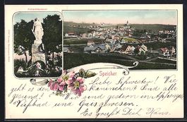 Speicher, Teilansicht, Schlachtdenkmal