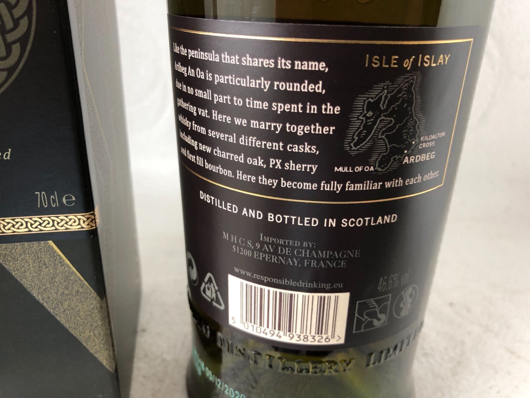 Ardbeg Bevande alcoliche: Ardbeg AN OA 46.6%... – Nuovo e nell'imballaggio originale da Wöschnau venduto da Vinsale 6
