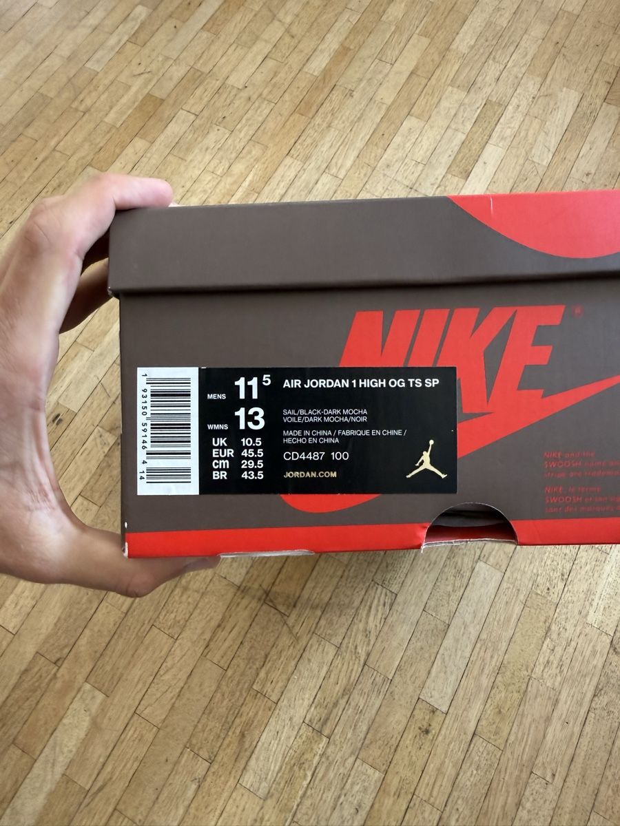 Jordan Chaussures hommes: Jordan 1 High Travis Scott – D'occasion à Genève par SG_73 3