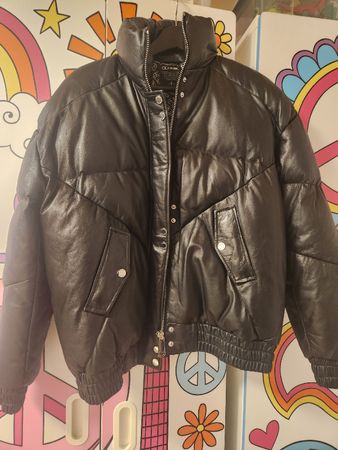 Herbstjacke Bomberjacke aus Leder
