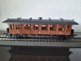 Märklin 42702 .Voiture 2168 SJ, 3 ème cl + lumière intérieur