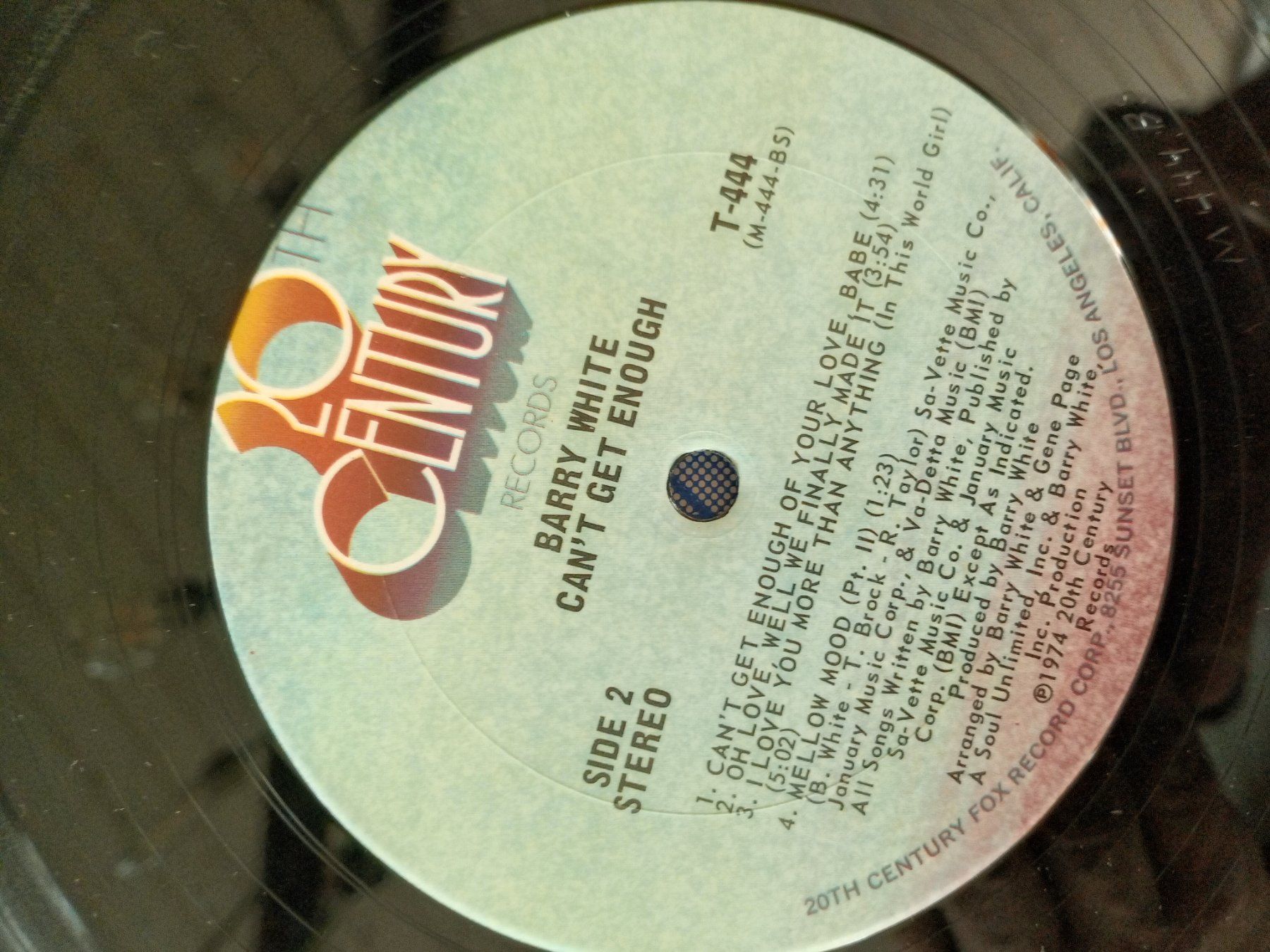 Dischi in vinile: Barry White - Can't Get Enough - Seltene Schallplatte! – Usato da Waldenburg venduto da STICKER_KING 6