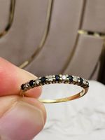 18k Gold mit Saphire und Diamenten