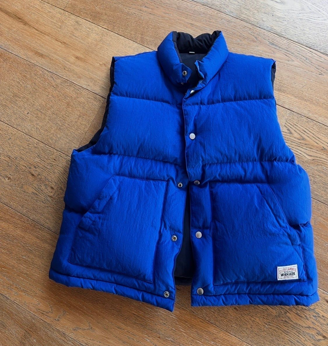 Gilet & Giacche: Stüssy Wendeveste blau/schwarz NEUEERTIG – Nuovo (secondo la descrizione) da Schindellegi venduto da Poshanna