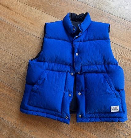 Stüssy Wendeveste blau/schwarz NEUEERTIG