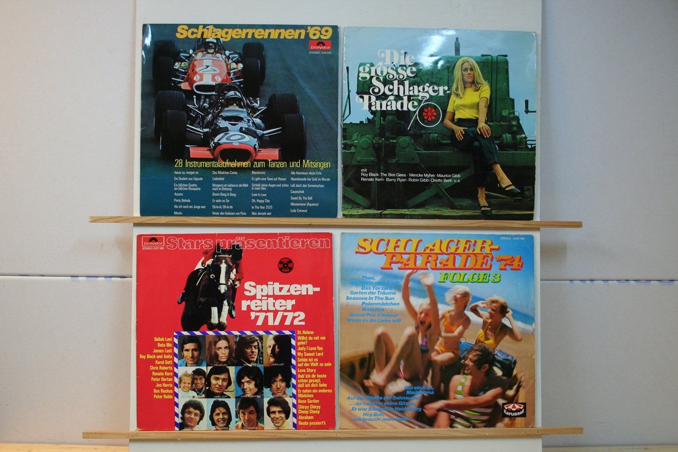 Dischi in vinile: 4 LP’s Schlager 1969-1974 – Usato da Wettingen venduto da zibi137
