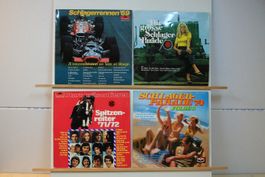 4 LP’s Schlager 1969-1974