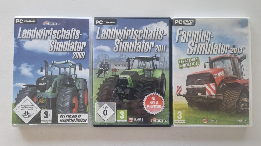 Landwirtschafts Simulator 2009 2011 2013 Pc Spiele Kaufen Auf Ricardo