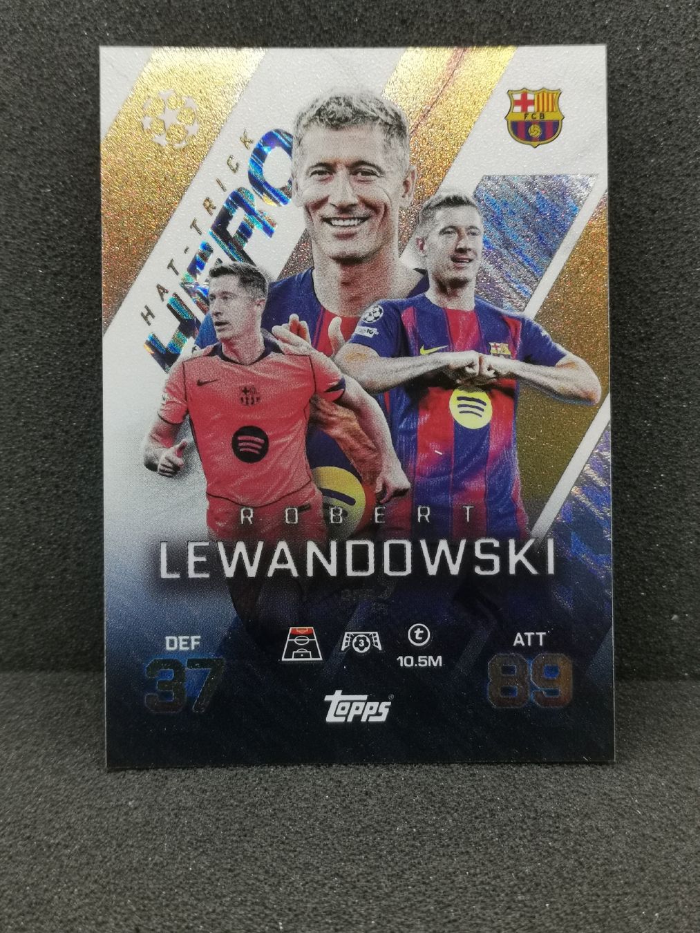 Topps Sammelbilder & Trading cards: Match attax 2025 /26 Extra Robert Lewandowski Hat Trick Hero – Gebraucht aus Einsiedeln von sza_588x