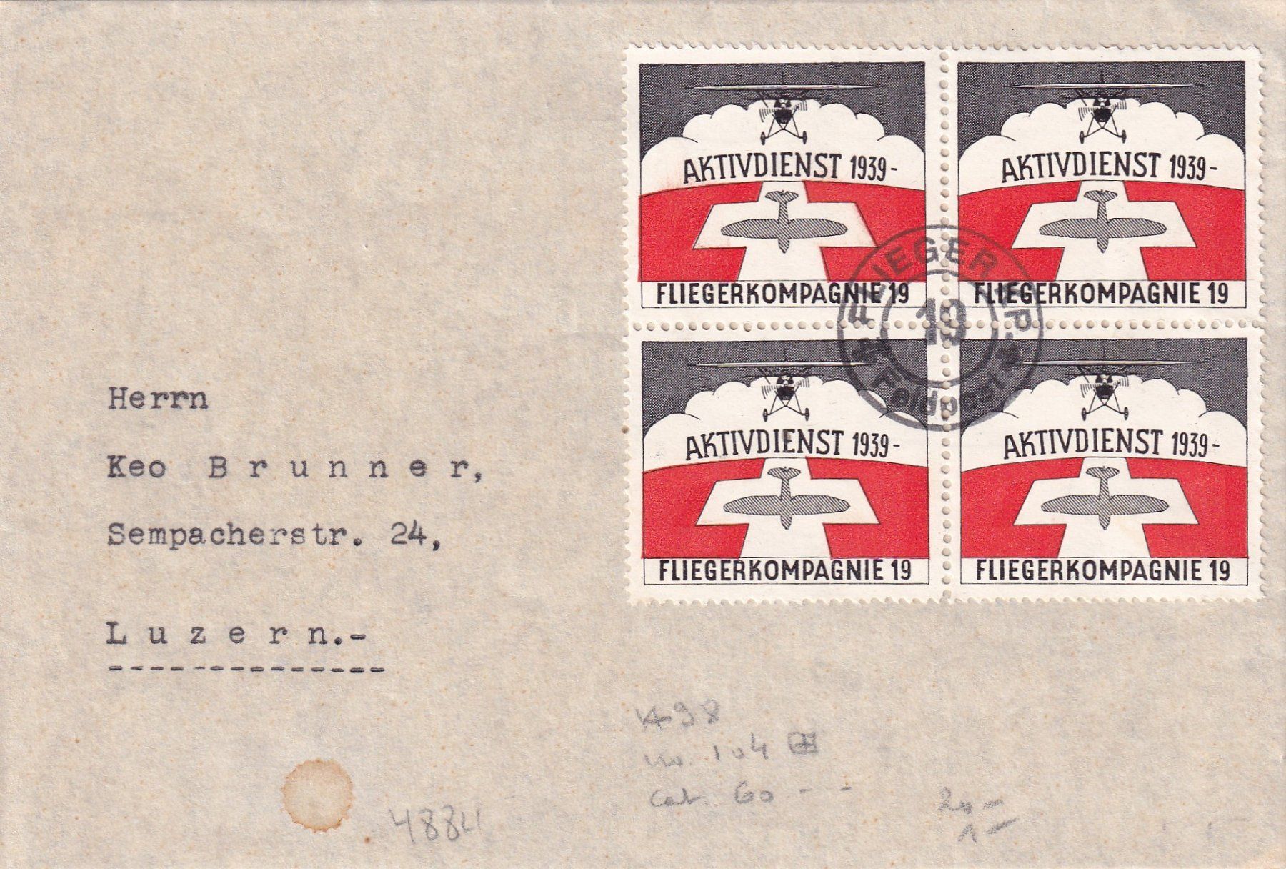 Alle Briefmarken: Feldpost – Gebraucht aus Birsfelden von chr_yq2g