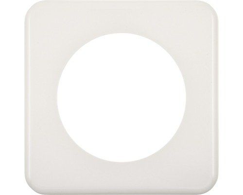 Feller Stecker: Feller Abdeckplatte Durchmesser 58mm weiss 86x86 – Neu (gemäss Beschreibung) aus Emmenbrücke von BlSi