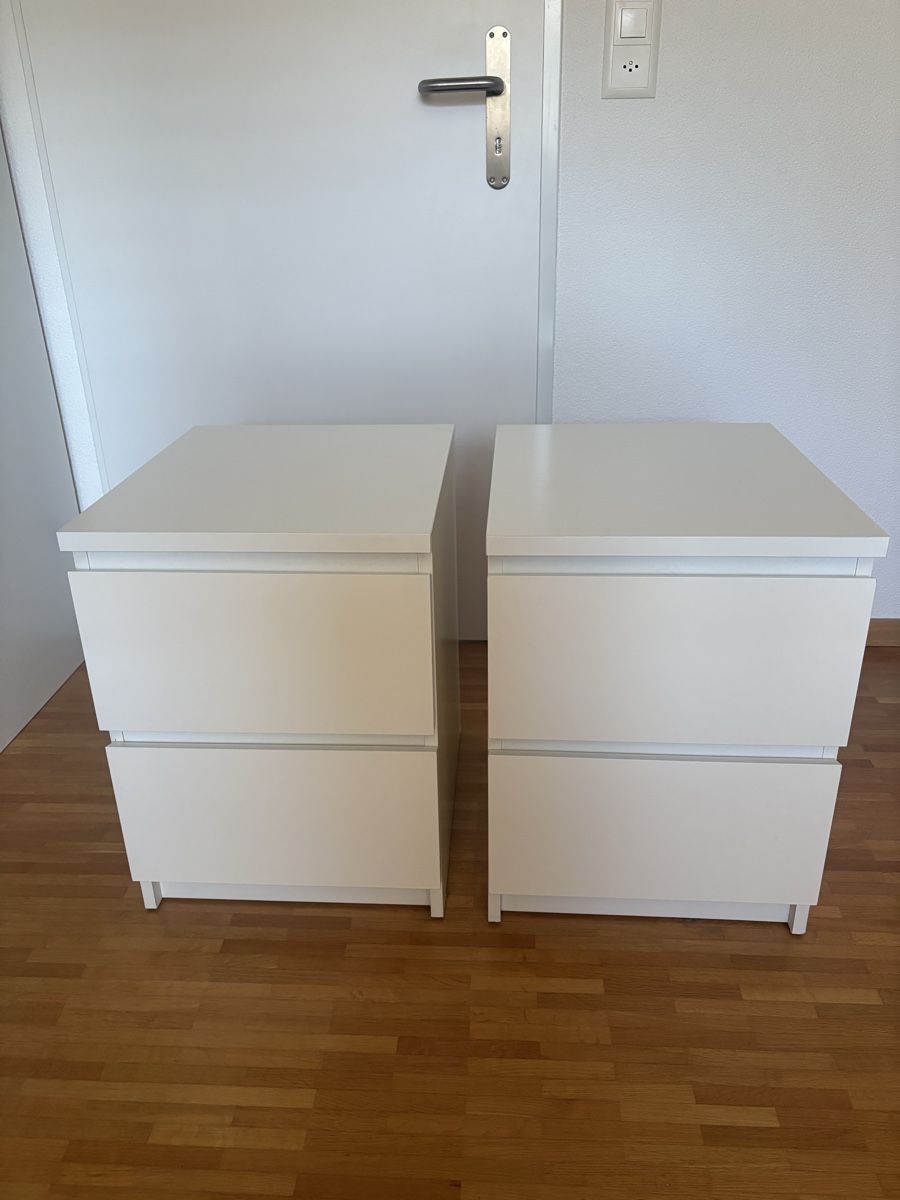 Comodini: Ikea Nachttisch weiss – Usato da Pfäffikon SZ venduto da mat_y9ng