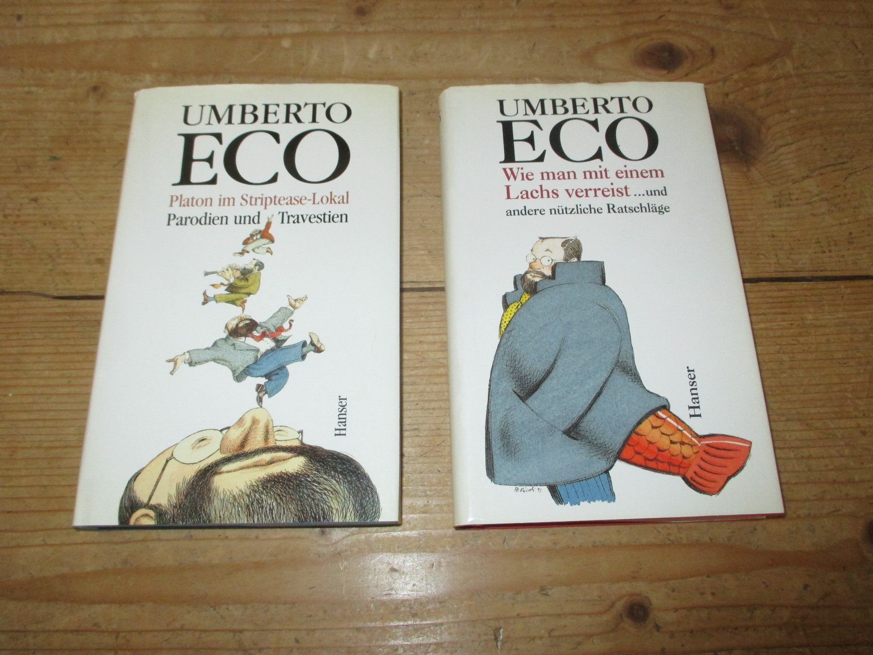 Libri: Zwei Bücher von Umberto Eco – Usato da Flims - Dorf venduto da Stagediver