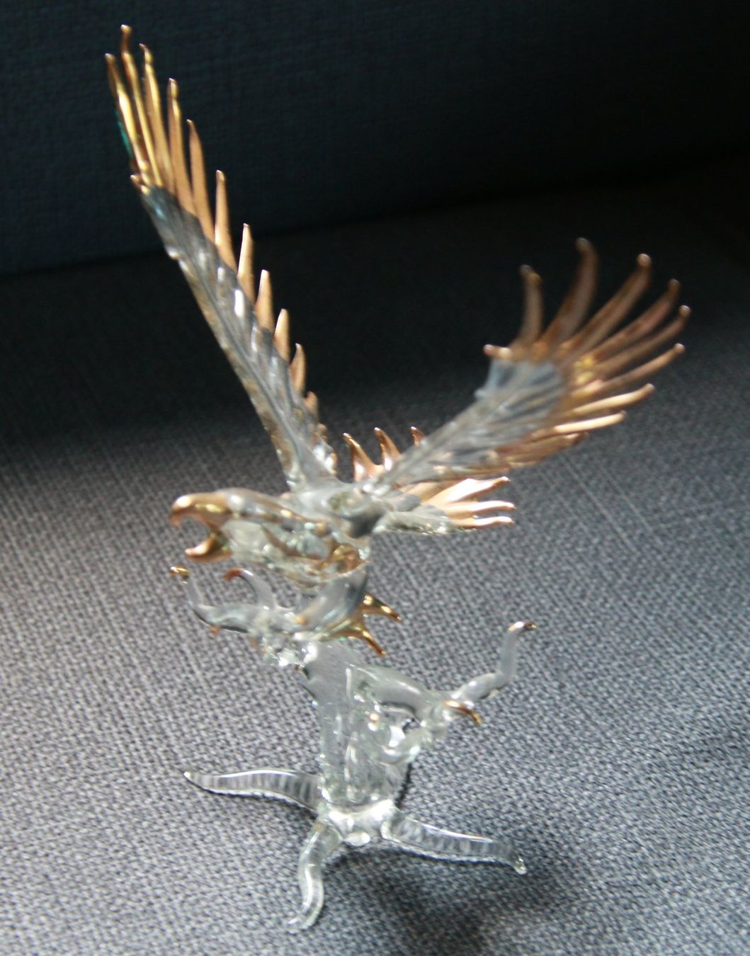 Figuren: Adler aus Glas – Gebraucht aus Diegten von dolphin04