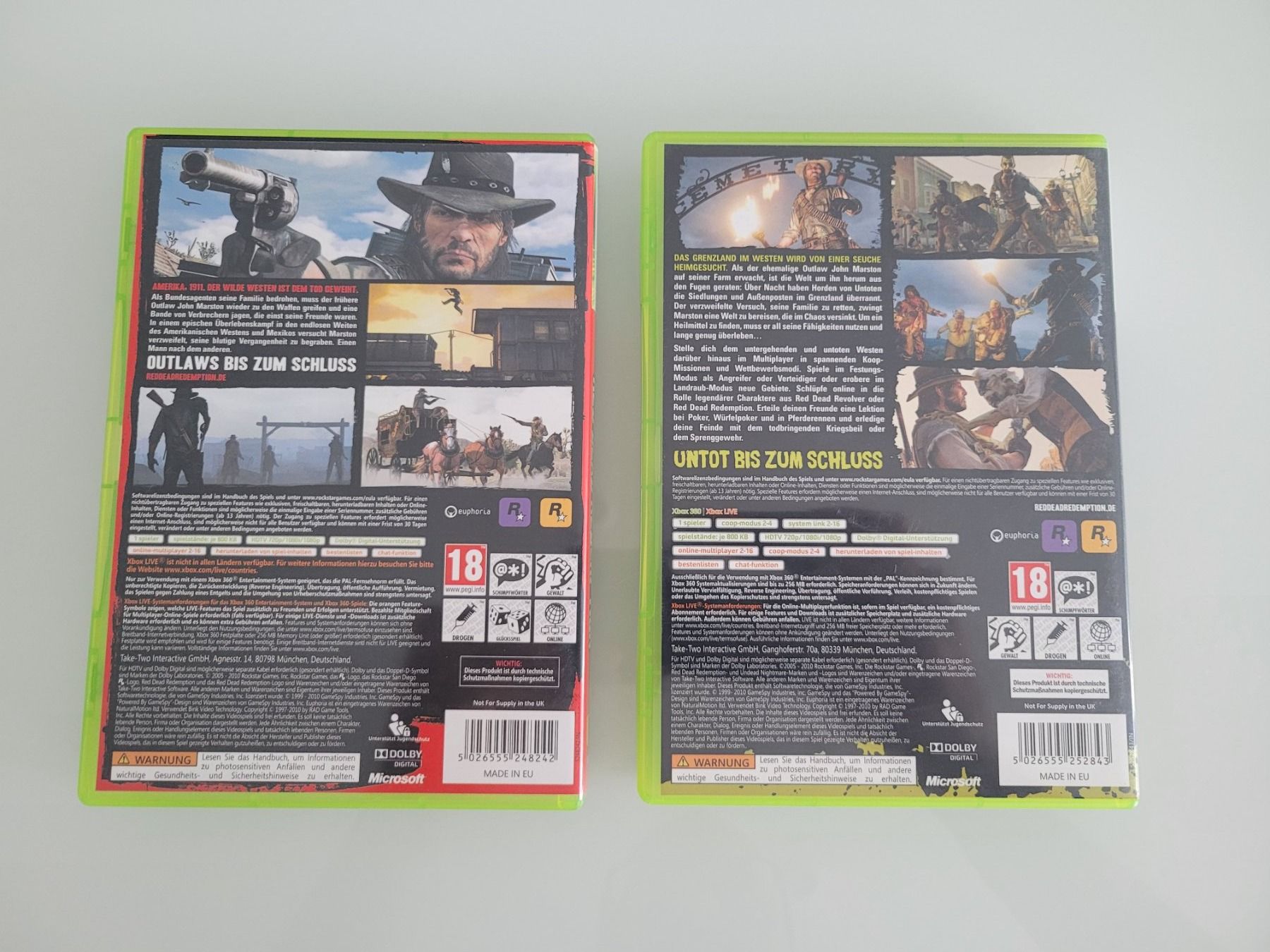 Spiele: Red Dead Redemption & Undead Nightmare (XBox 360) – Gebraucht aus Uezwil von -Retrogames- 2