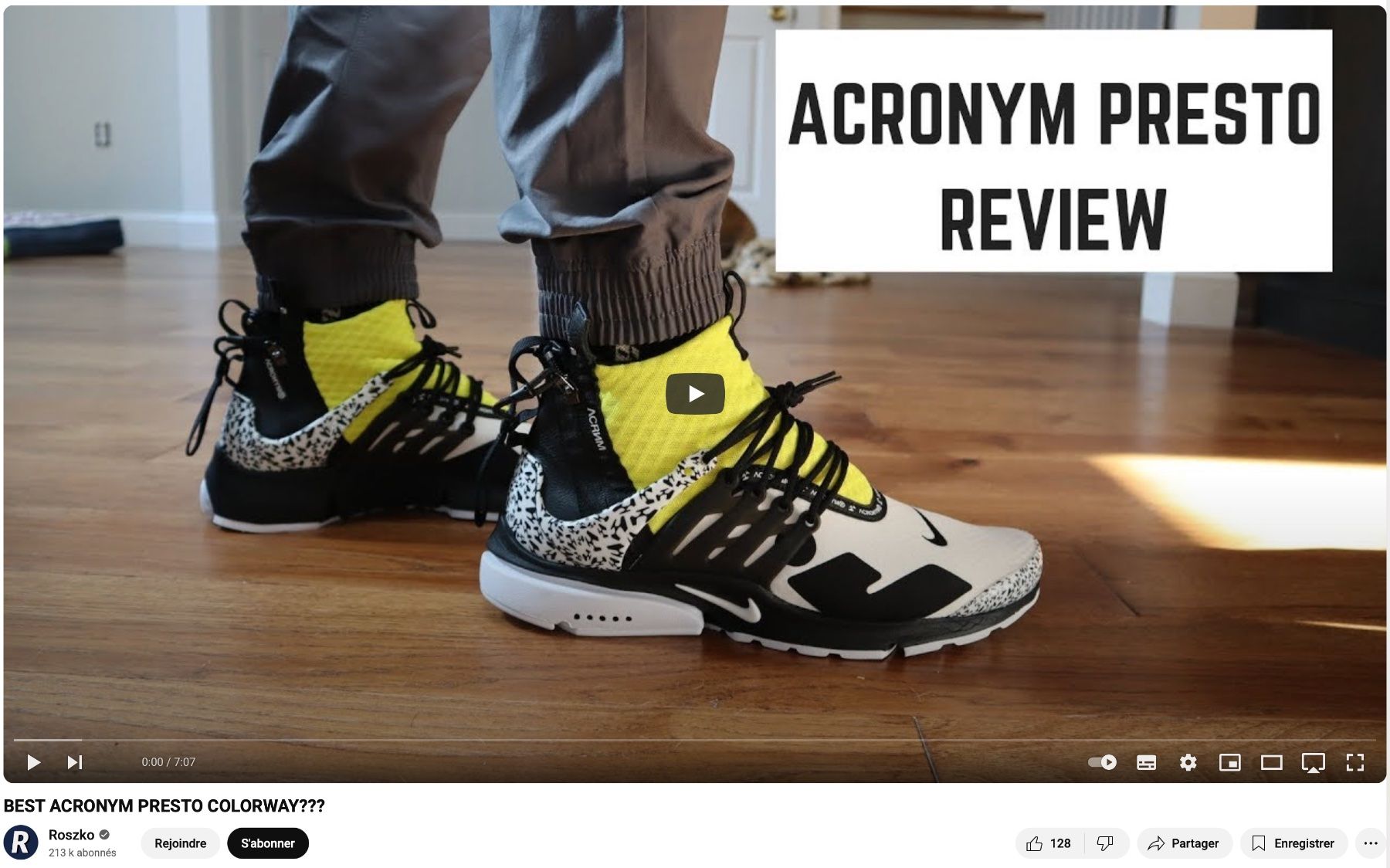 Nike Scarpe da uomo: NIKE Air Presto x ACRONYM – Nuovo e nell'imballaggio originale da LAUSANNE venduto da PUMPERNICKEL3 7