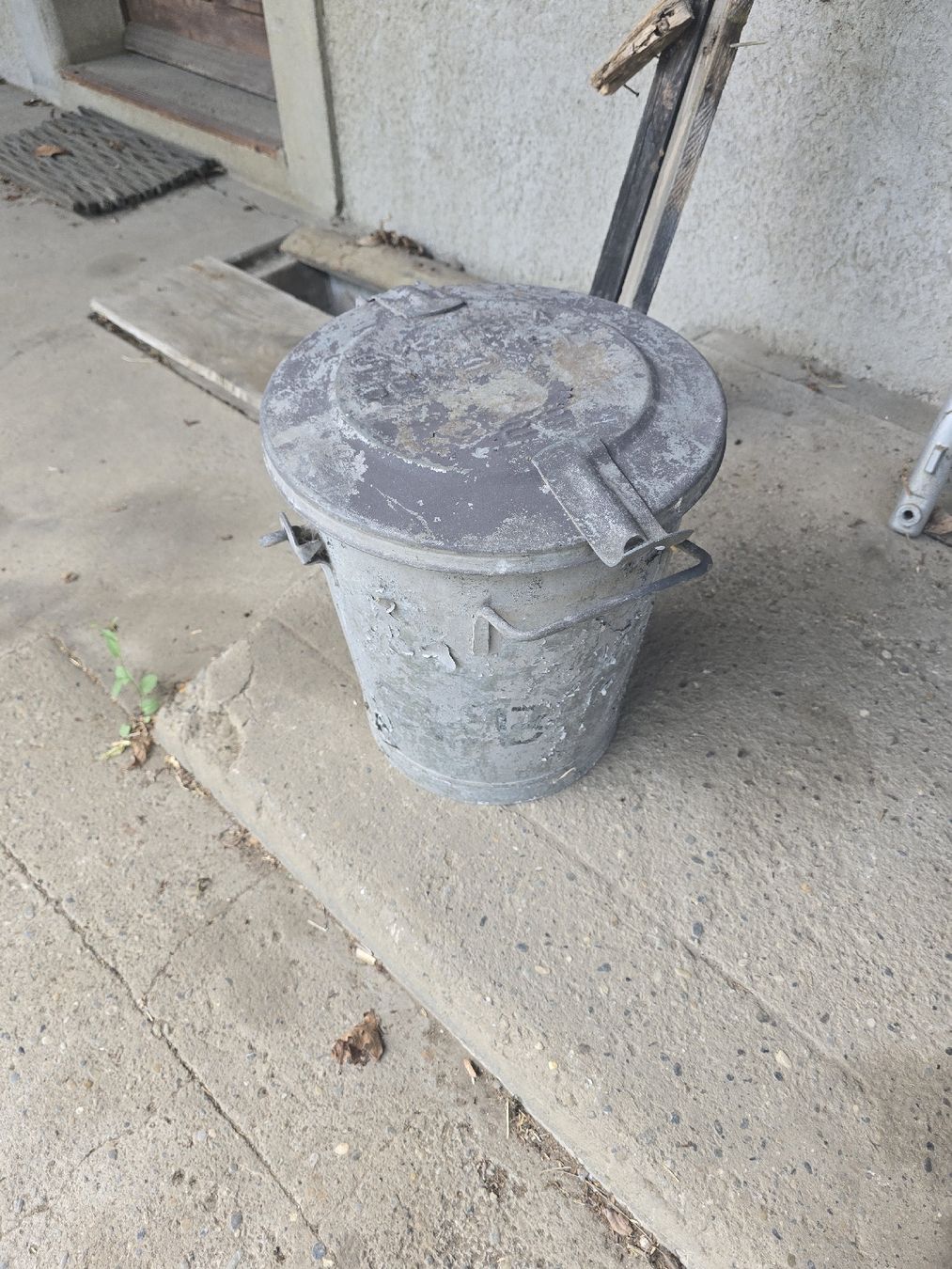 Altro per la casa: Metall Eimer mit Deckel  – Usato da Aarberg venduto da 2002stefan