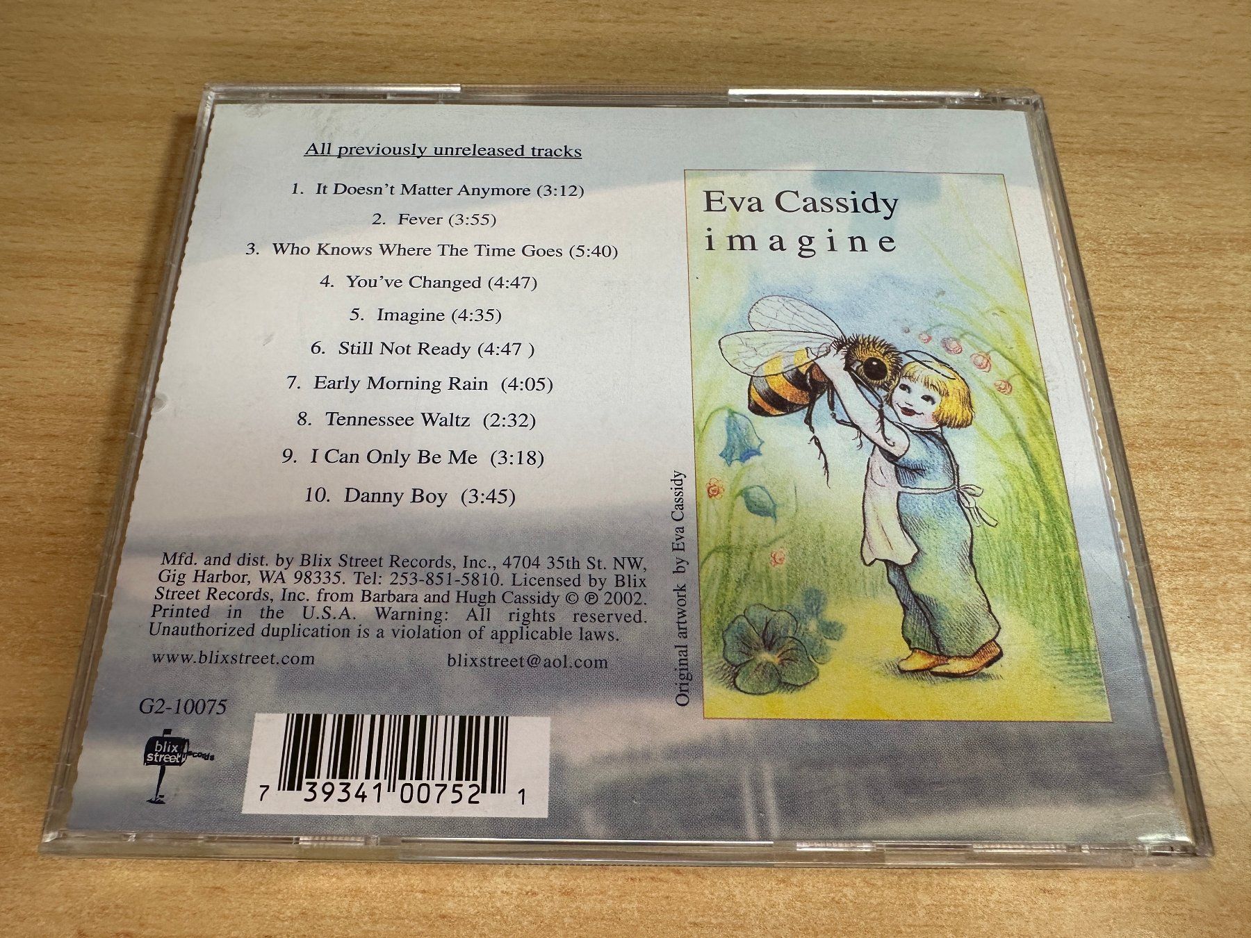 CD: B7 Eva Cassidy – Imagine – Usato da Rikon im Tösstal venduto da Alpenmutz 1