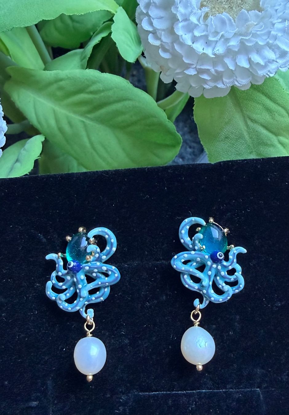 Boucles d'oreille: Emaille Ohrstecker – D'occasion à Unterägeri par Jutka_04
