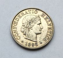 1895 5 Rappen vz+