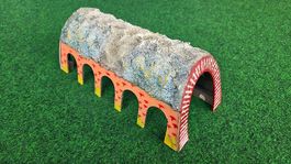 Kibri 4200 Tunnel H0 1:87 mit Lawinen Galerie Holz 1960er