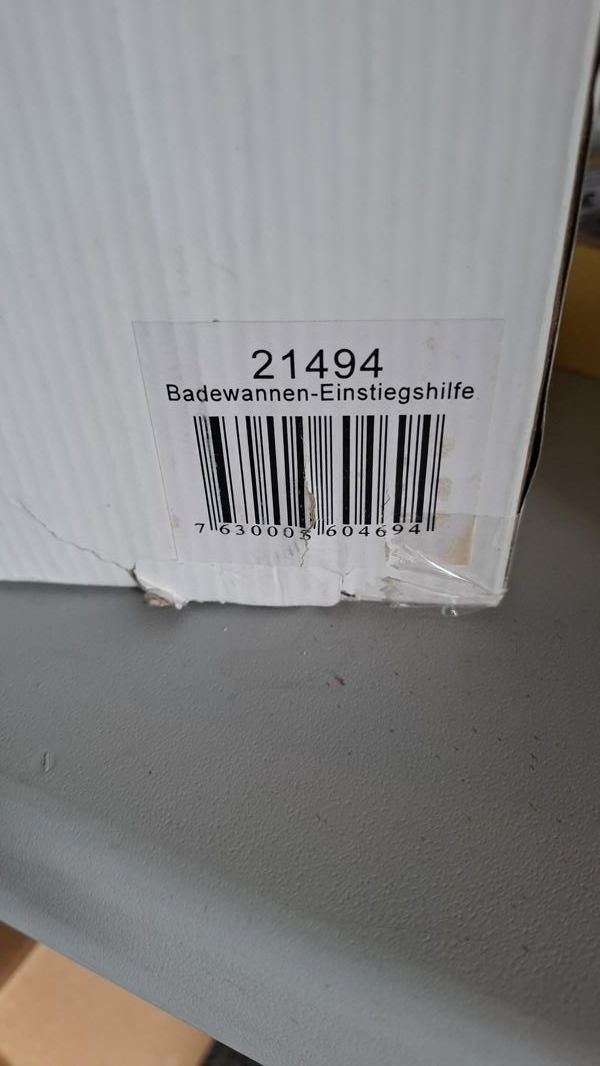 Supporti a parete: Bad-Einstiegshilfe für Senioren – Nuovo e nell'imballaggio originale da Hergiswil NW venduto da buiz26 2