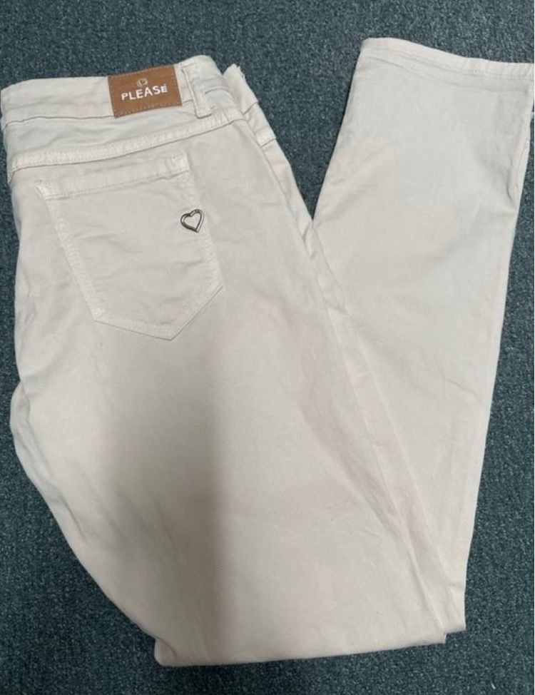 Please Jeans Jeans: Please Damen Jeans, P57, Beige, Grösse L, TOP – Nuovo (secondo la descrizione) da Zollikon venduto da dorean 1