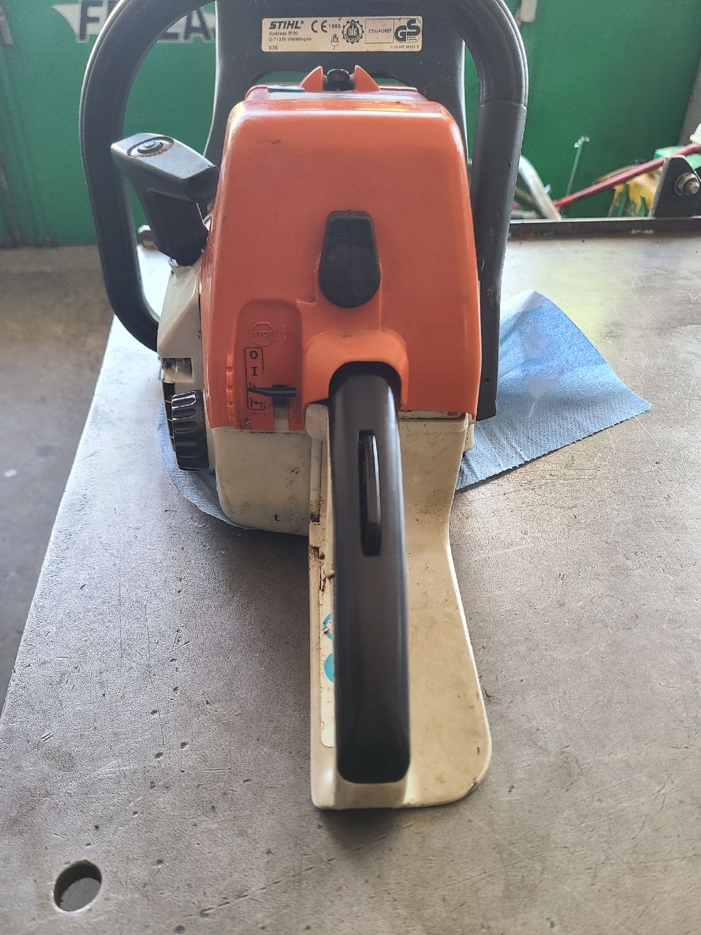 Stihl Seghe: Motorsäge Stihl 036 – Difettoso da Ganterschwil venduto da Sevi1986 3