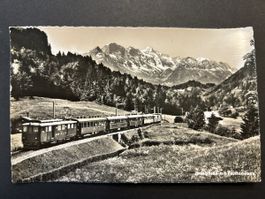 Brünigbahn mit Faulhornkette