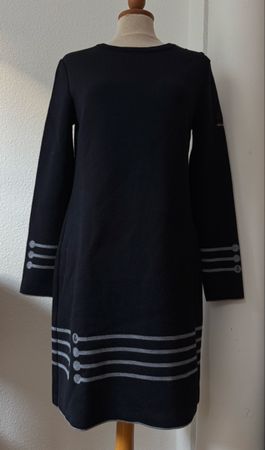 Robe Saint James L'Atelier en laine noire taille XS
