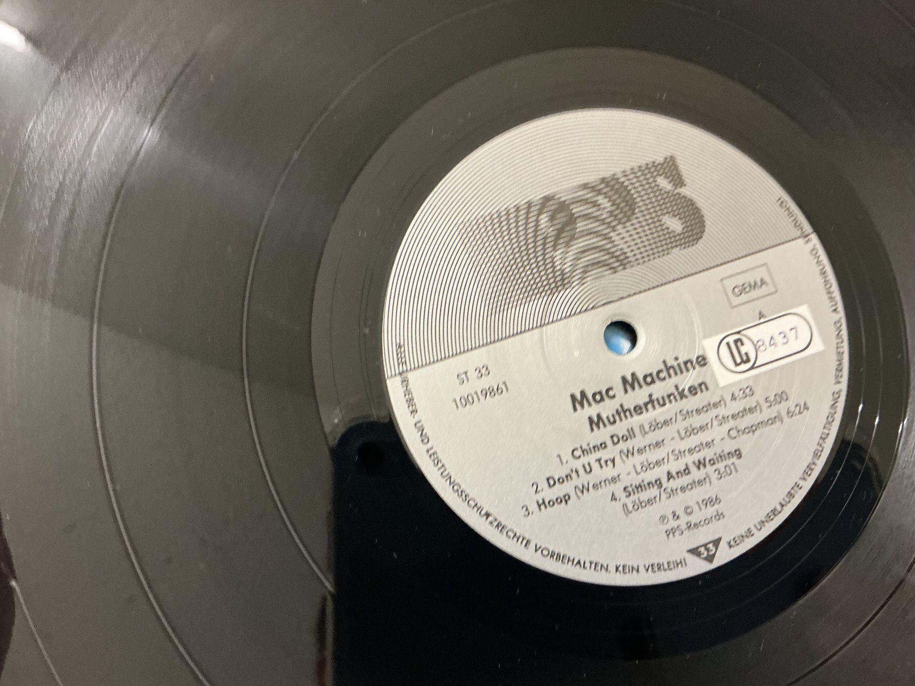 Vinyles: Mac Machine LP -  Mutherfunken – D'occasion à Winterthur par Tumko-Vinyl 1
