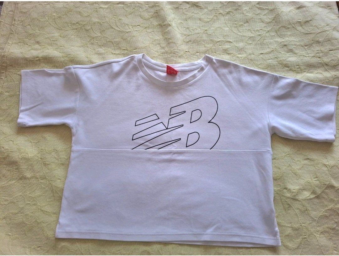 T-shirt: T-Shirt NB L Weiss – Usato da St.Gallen venduto da LaMiSa